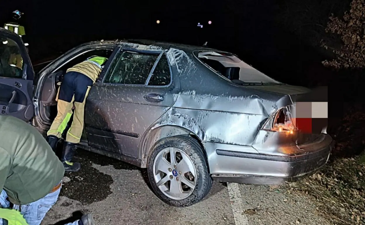 Herida En Un Accidente De Tr Fico En Arlanz N Burgosconecta