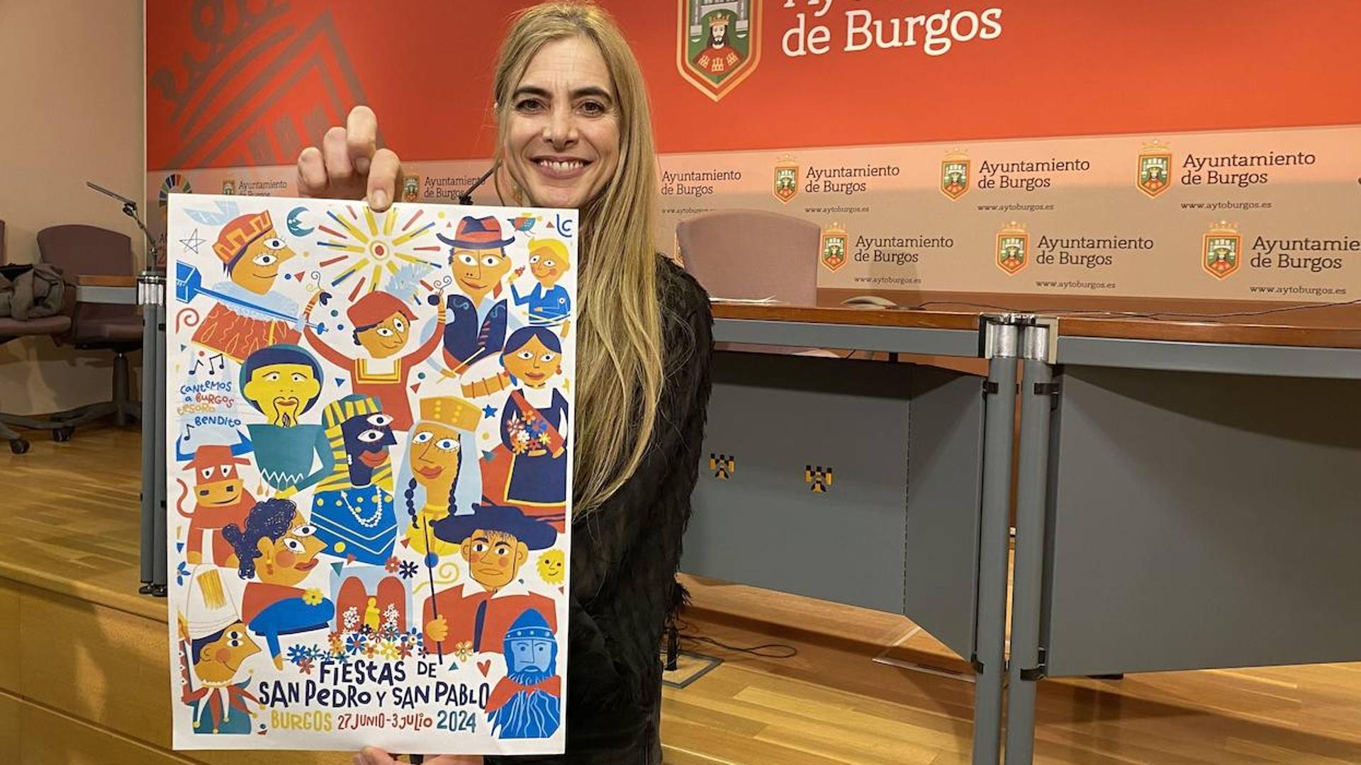 Este Es El Cartel De Los Sampedros De Burgos 2024 BURGOSconecta