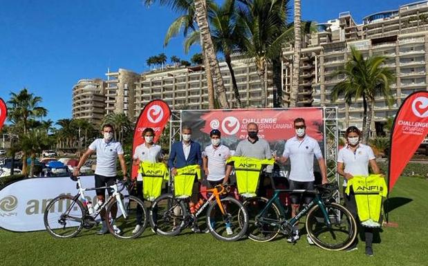 La élite mundial del ciclismo apadrina la Anfi Challenge Mogán Gran Canaria 2021