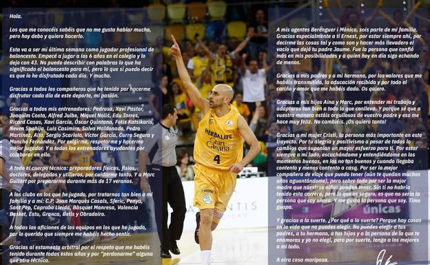 Pónganse en pie para despedir a una leyenda: Albert Oliver anuncia su retirada
