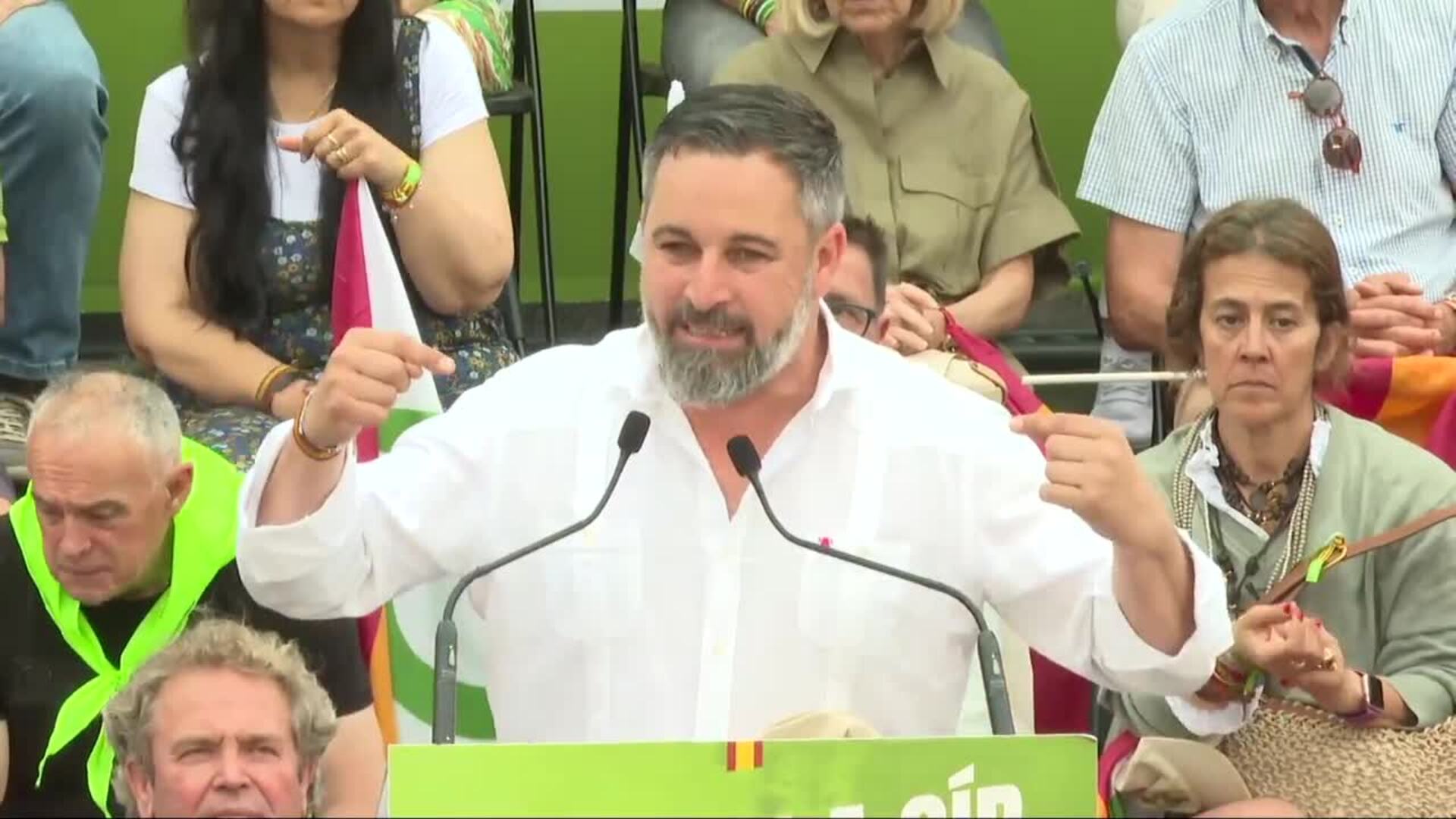 Abascal Apela Al Voto Masivo En Las Europeas Y Afirma Que Vox Es El