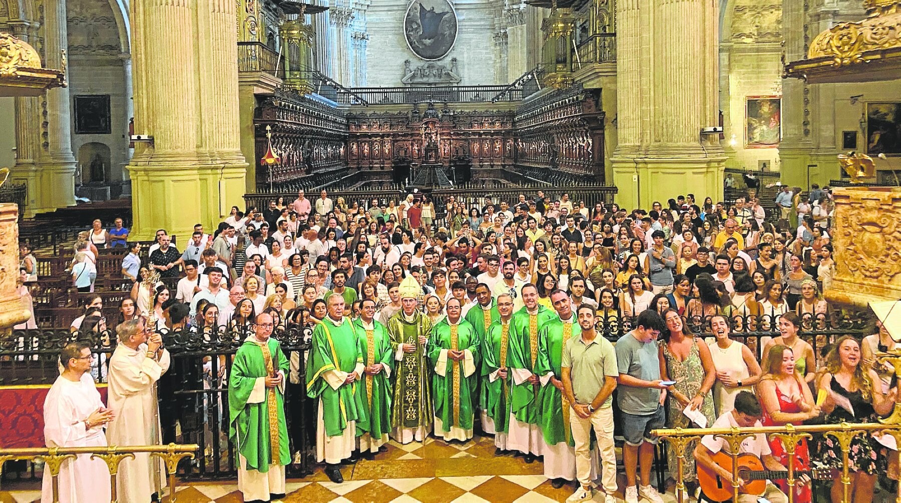 M S De J Venes Malague Os Acuden Al Encuentro Con El Papa En