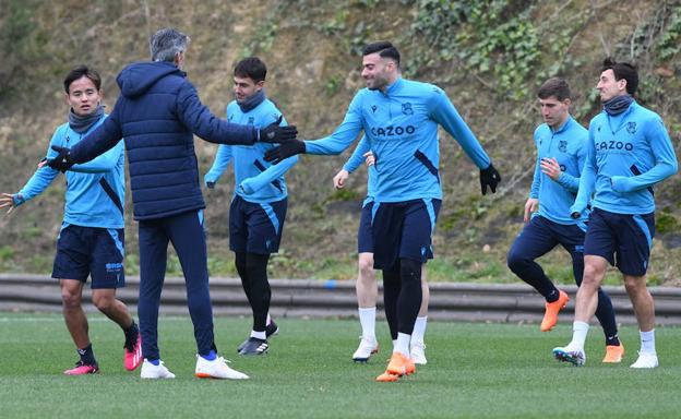 Real Sociedad: La Real Sociedad no se entrena hoy ni mañana y el jueves empezará a preparar el choque ante el Espanyol