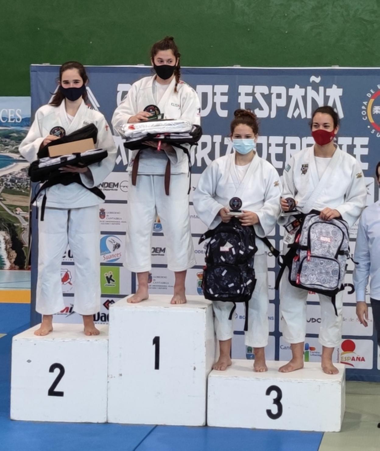 La Judoca Naiara Villasante Subcampeona De La Copa De Espa A Categor A