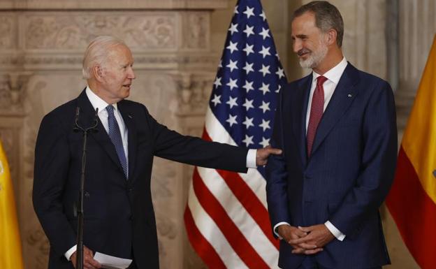 El Rey Y Biden Coinciden En La Necesidad De Proteger Las Democracias Y