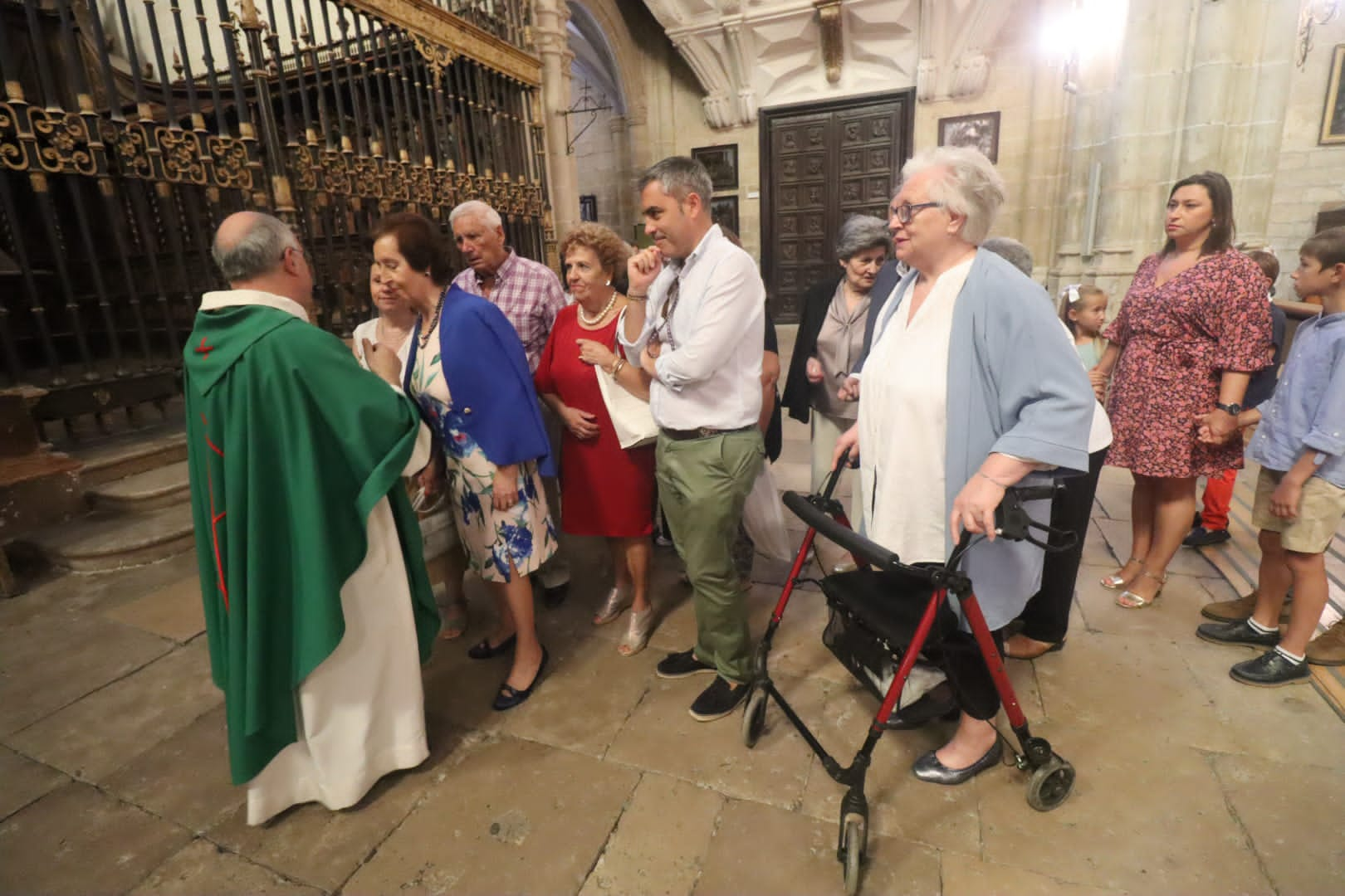 La despedida del sacerdote Juan Carlos Fraile de Rioseco en imágenes