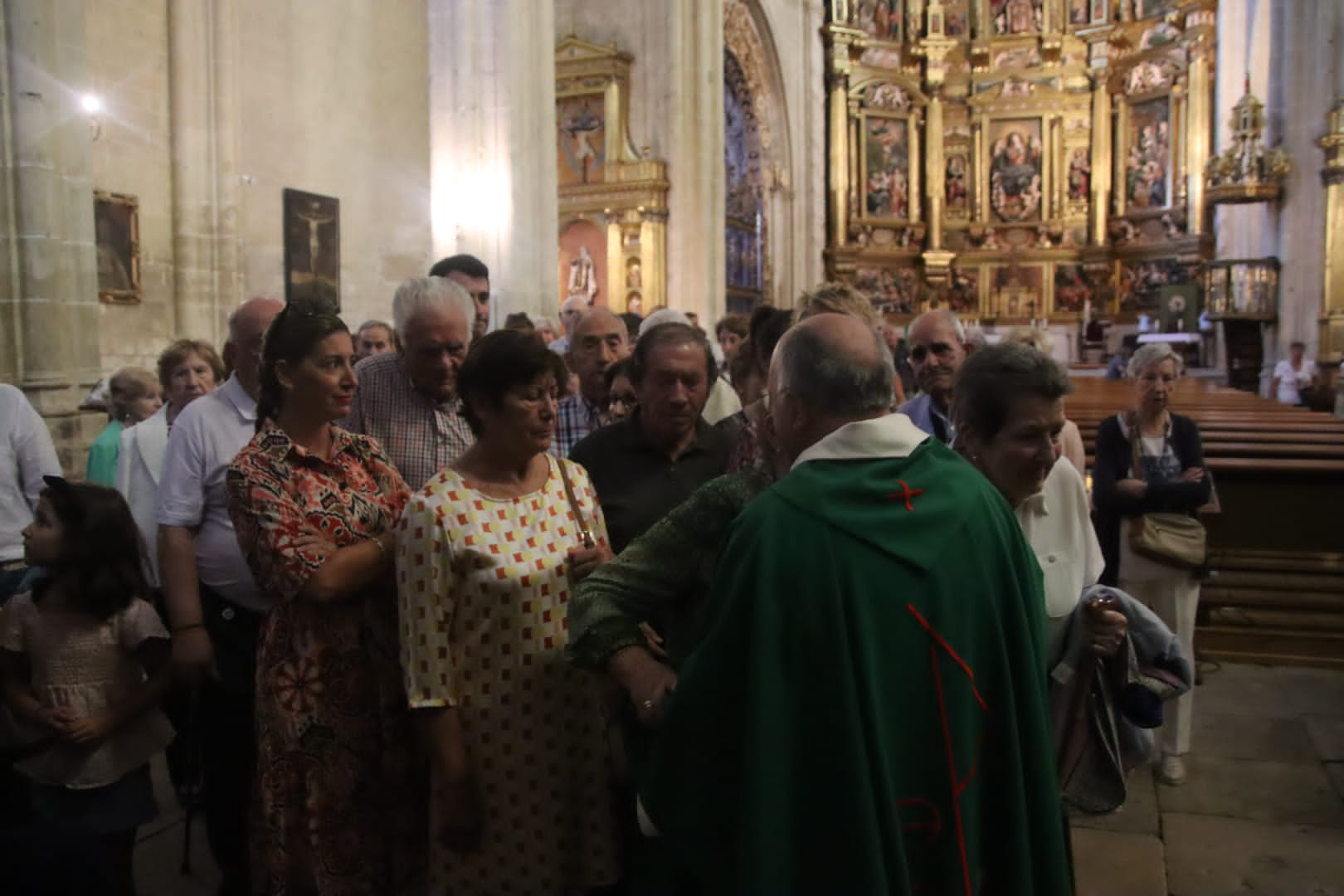 La despedida del sacerdote Juan Carlos Fraile de Rioseco en imágenes