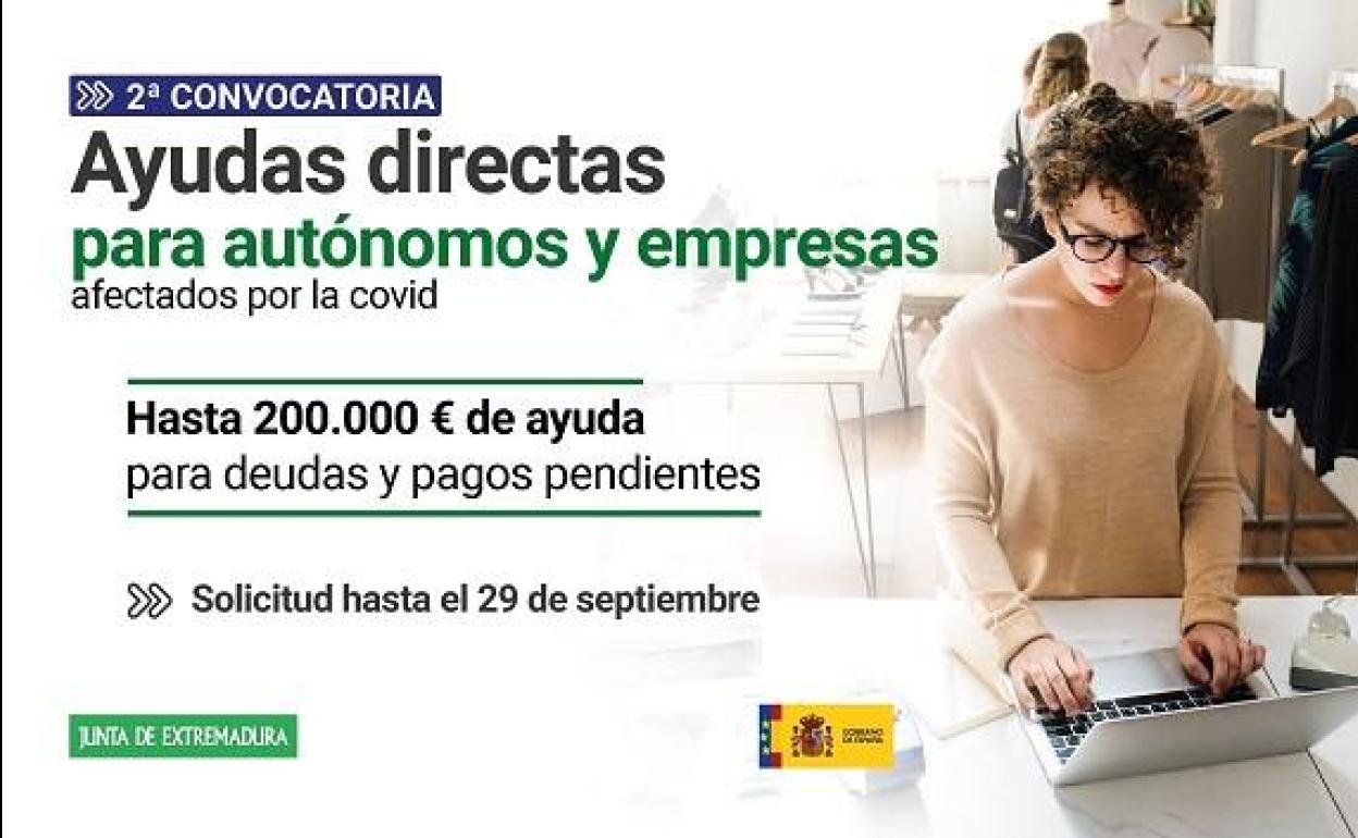 Nueva convocatoria de Ayudas Directas a Autónomos y Empresas afectadas