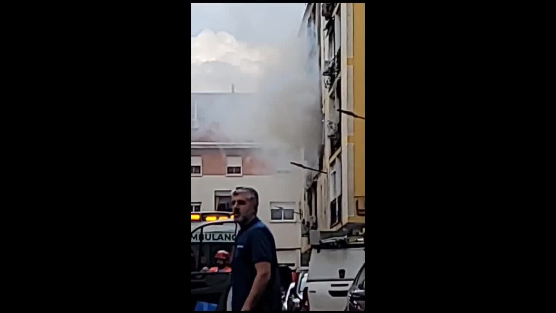 Explosión de gas en una vivienda en Badajoz Hoy