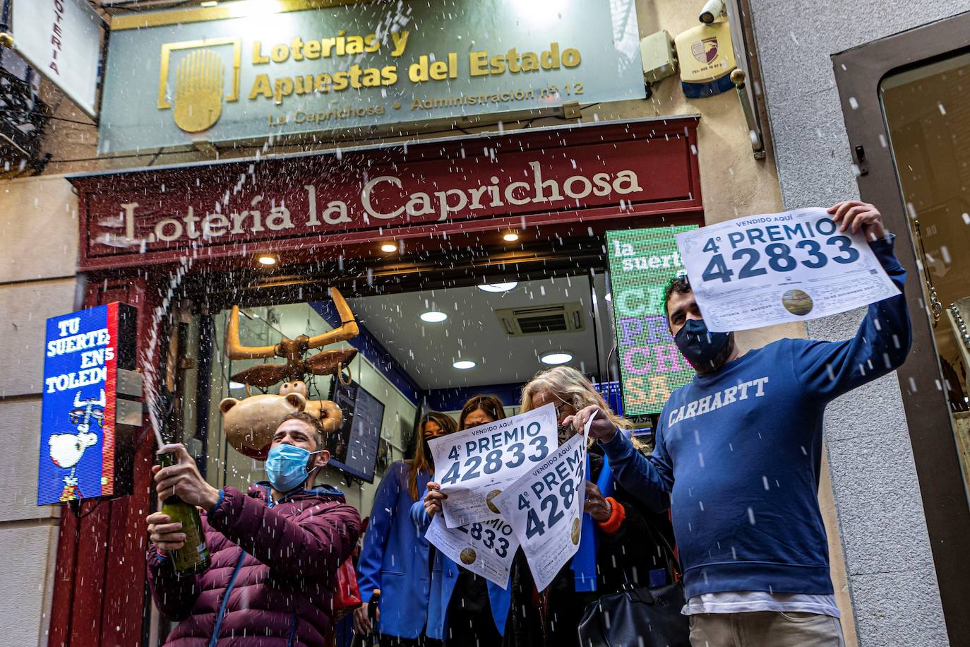 Las terminaciones que más tocan en la Lotería de Navidad Ideal