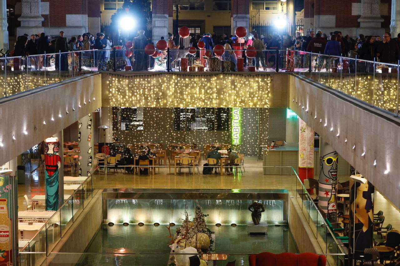 Fotos El Mercado De Col N Enciende Las Luces Para La Navidad