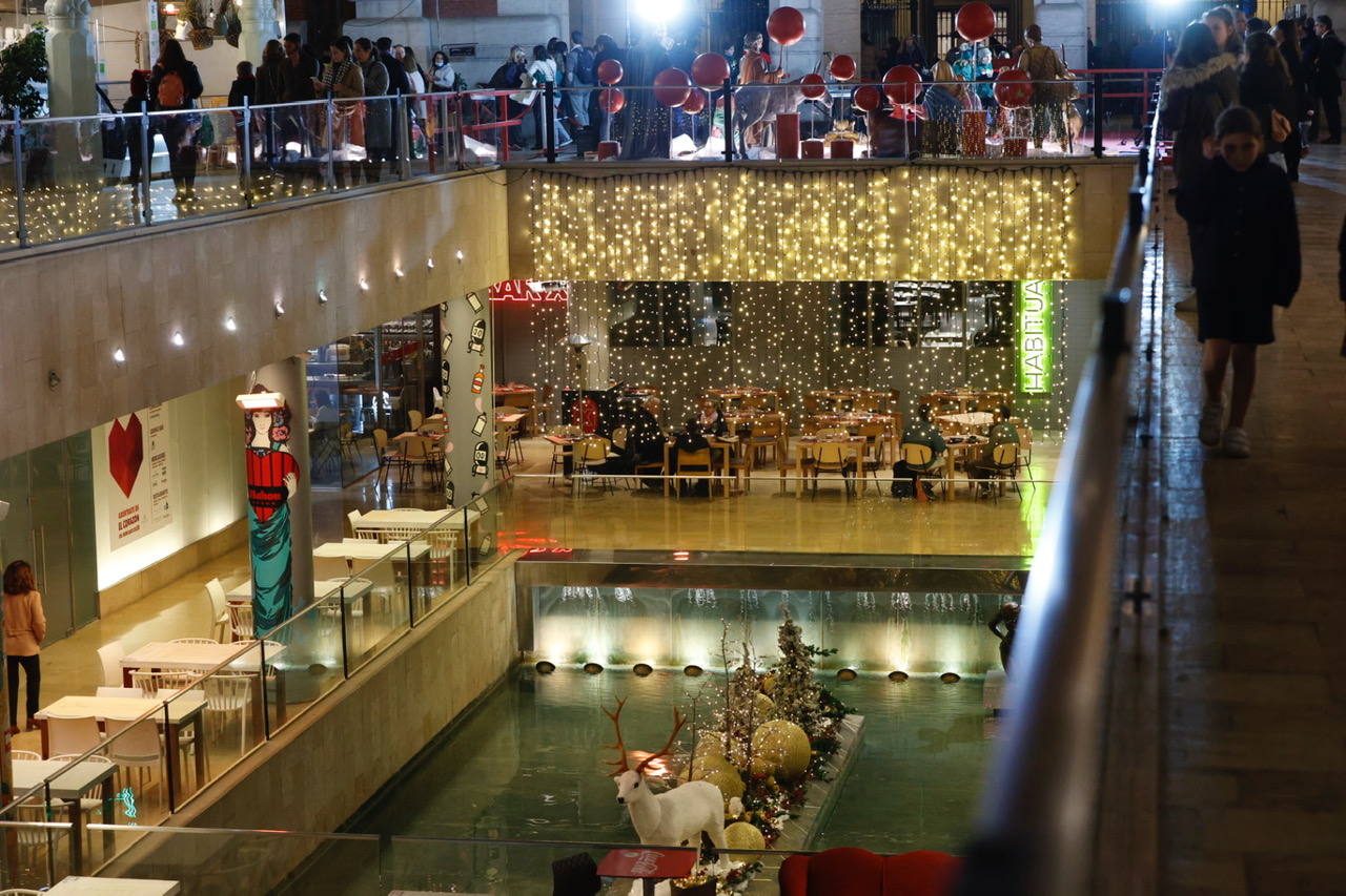 Fotos El Mercado De Col N Enciende Las Luces Para La Navidad