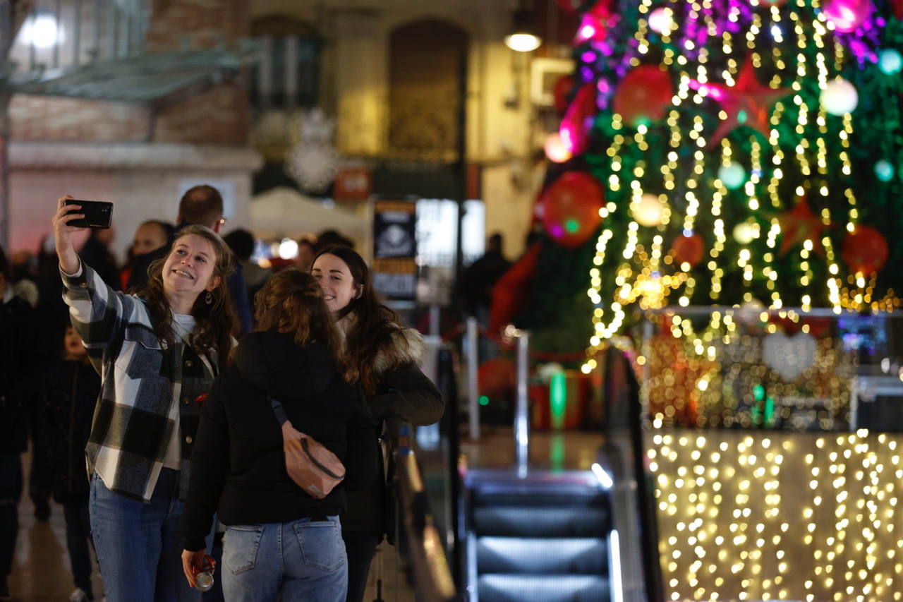 Fotos El Mercado De Col N Enciende Las Luces Para La Navidad