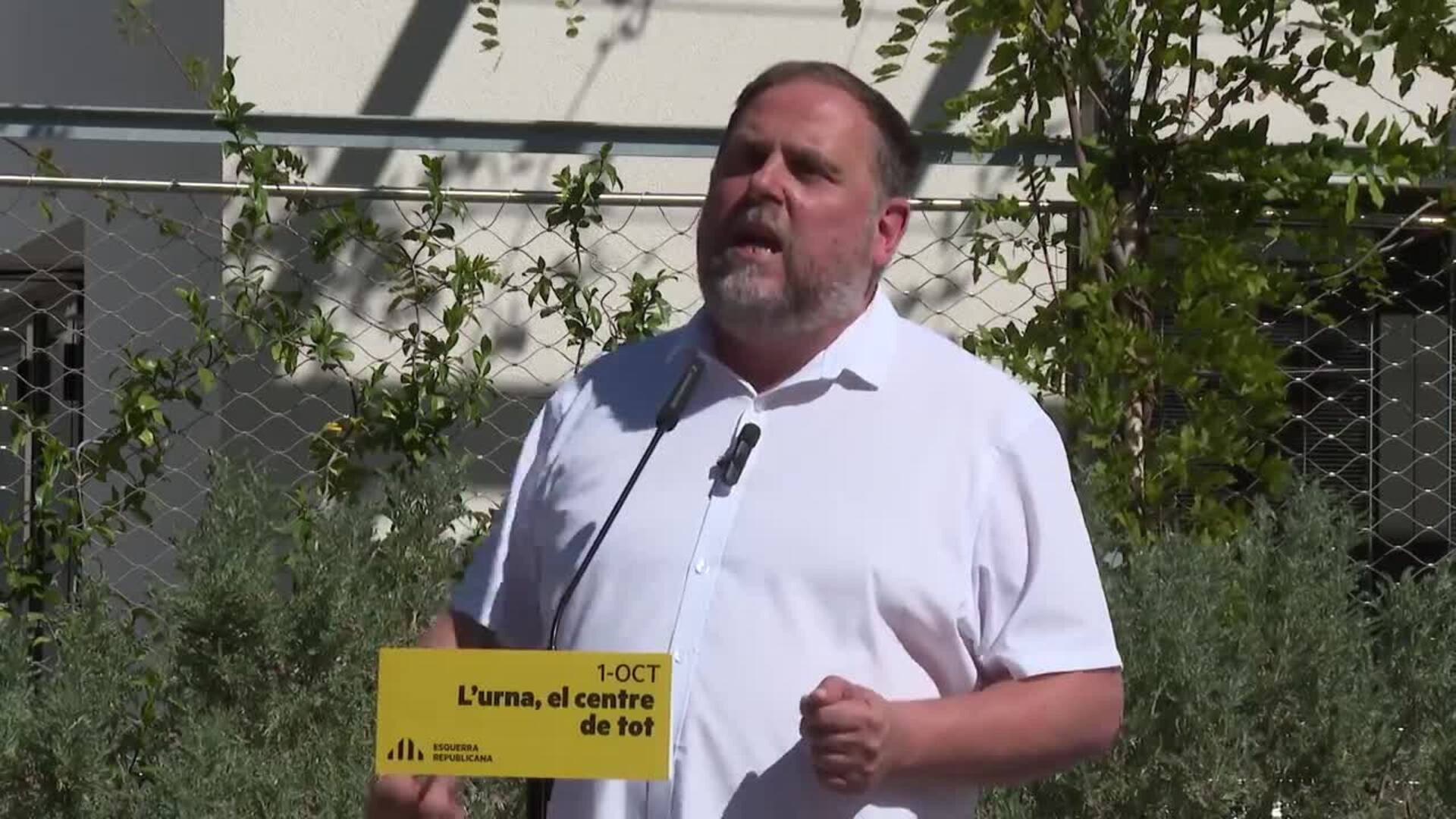 Junqueras Defiende Que Autodeterminaci N Y Democracia Son El Nico