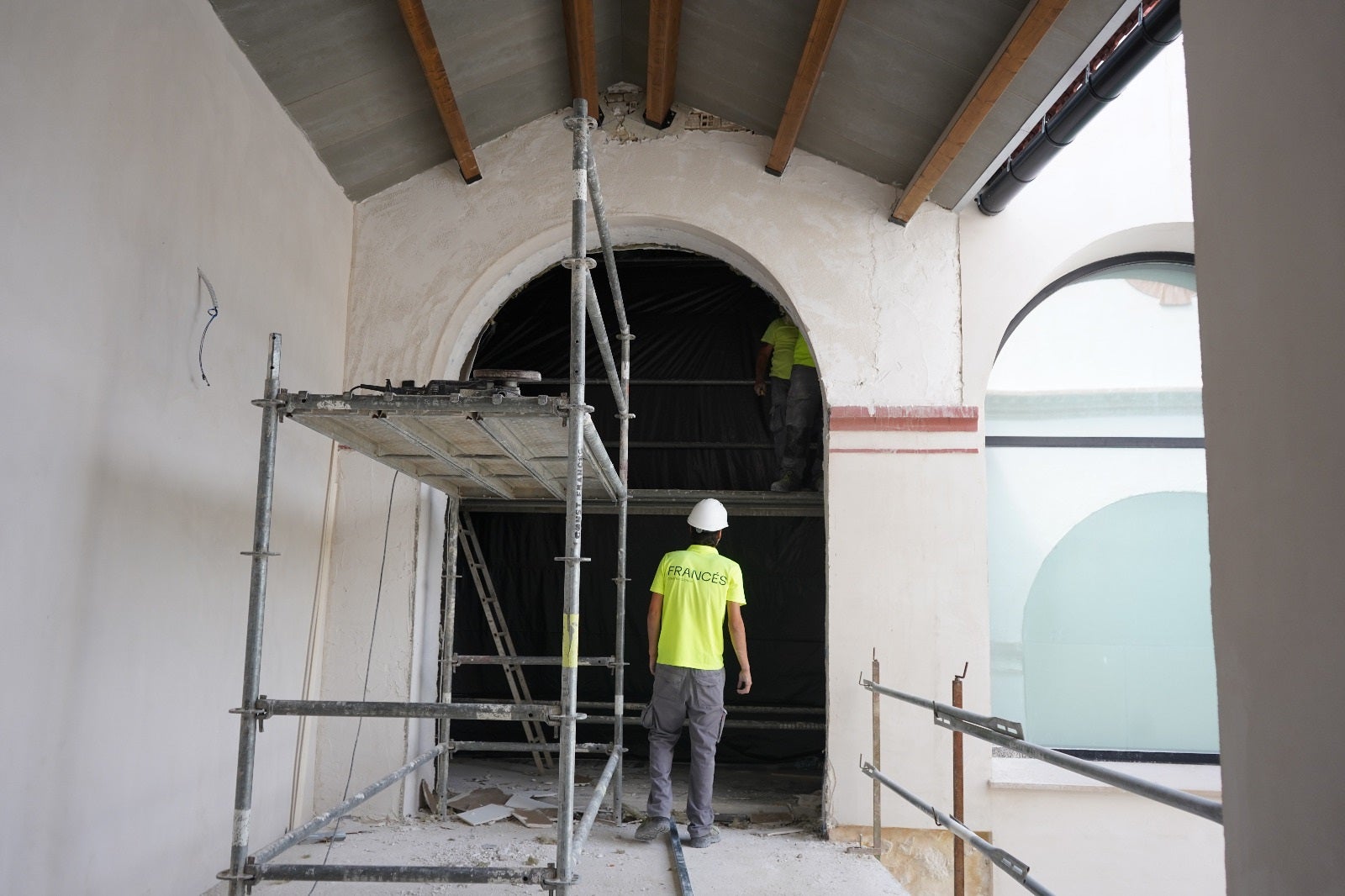 Las Obras Del Museo Textil De Ontinyent Afrontan La Recta Final Con La