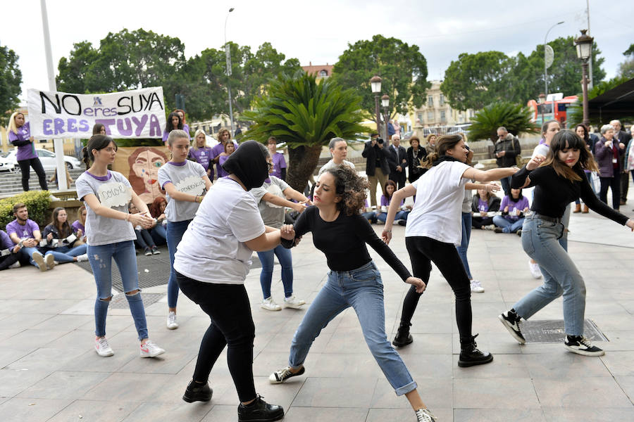 Fotos Música y danza contra la violencia de género en Murcia La Verdad