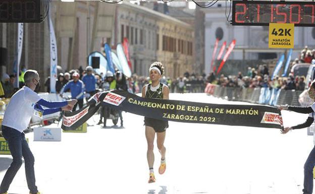 Jorge Blanco tras ser campeón de España de Maratón Salió todo soñado