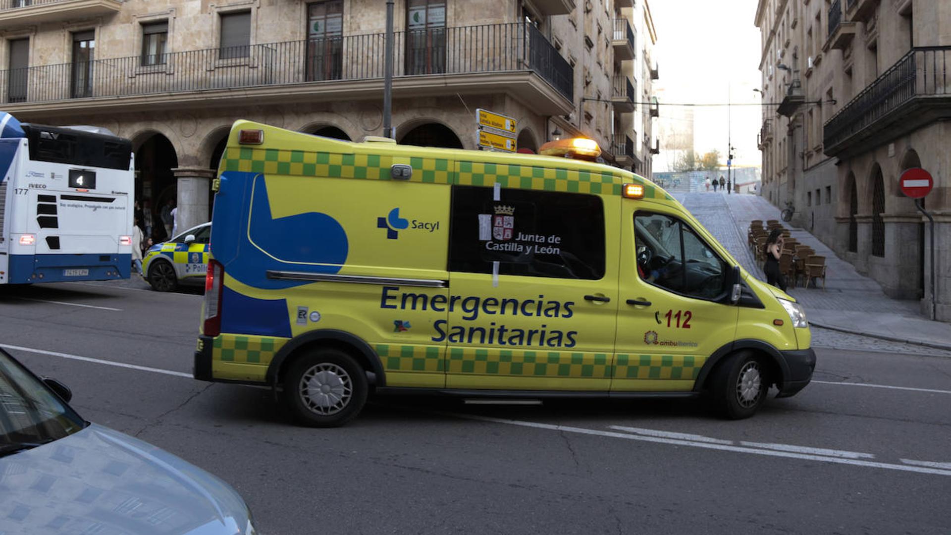 Dos Heridos En Sendos Accidentes Acaban En El Hospital De Salamanca