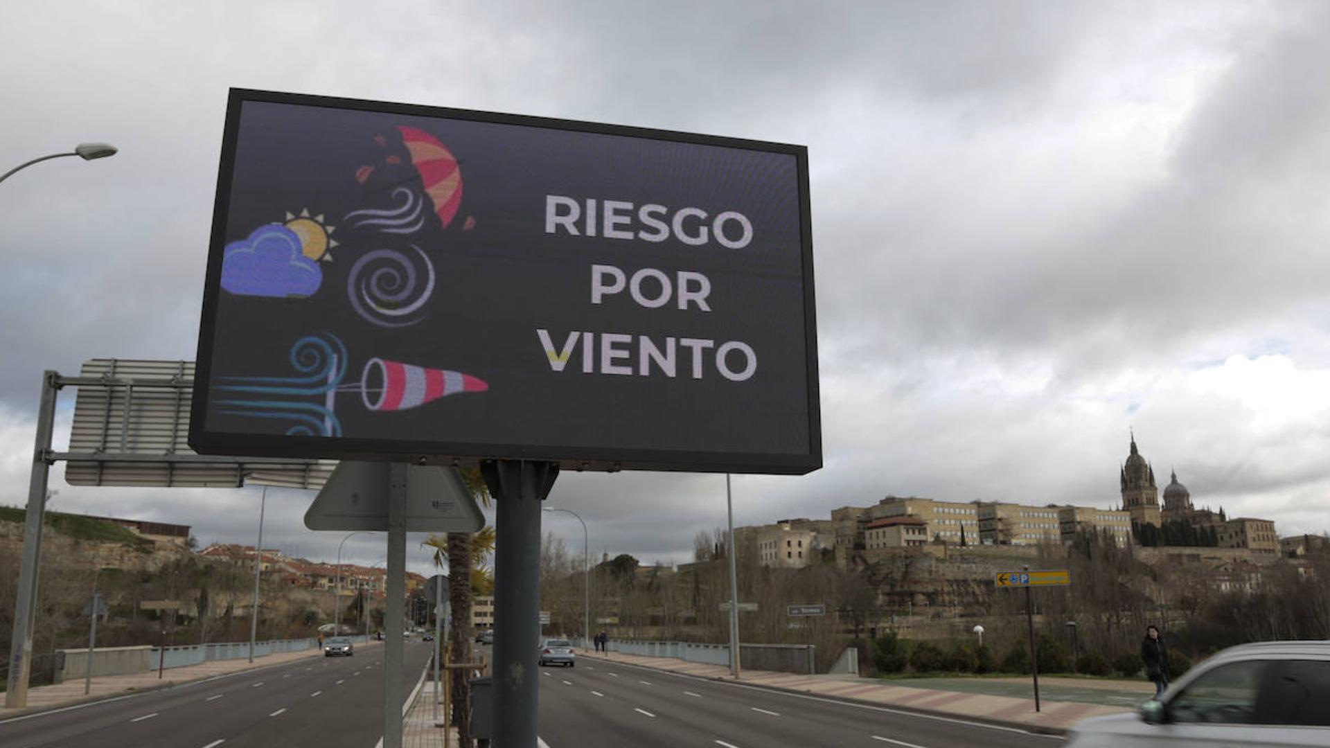 Aviso Amarillo Por Viento En Salamanca Con Rachas De Hasta Km Por