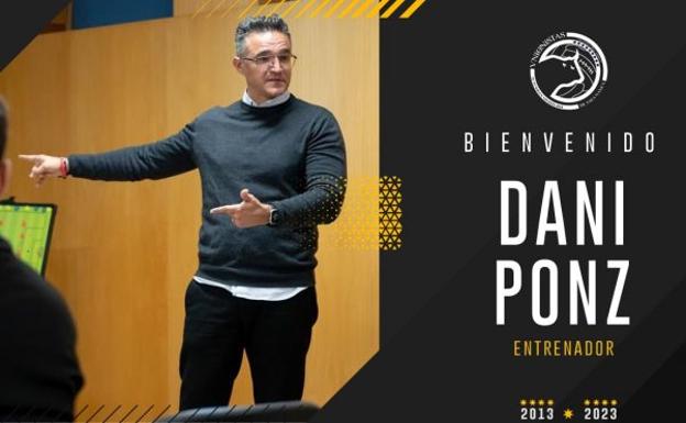 Dani Ponz reemplaza a Casañ como técnico de Unionistas
