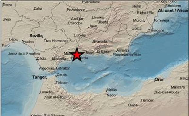 An earthquake was registered in Malaga on Saturday night