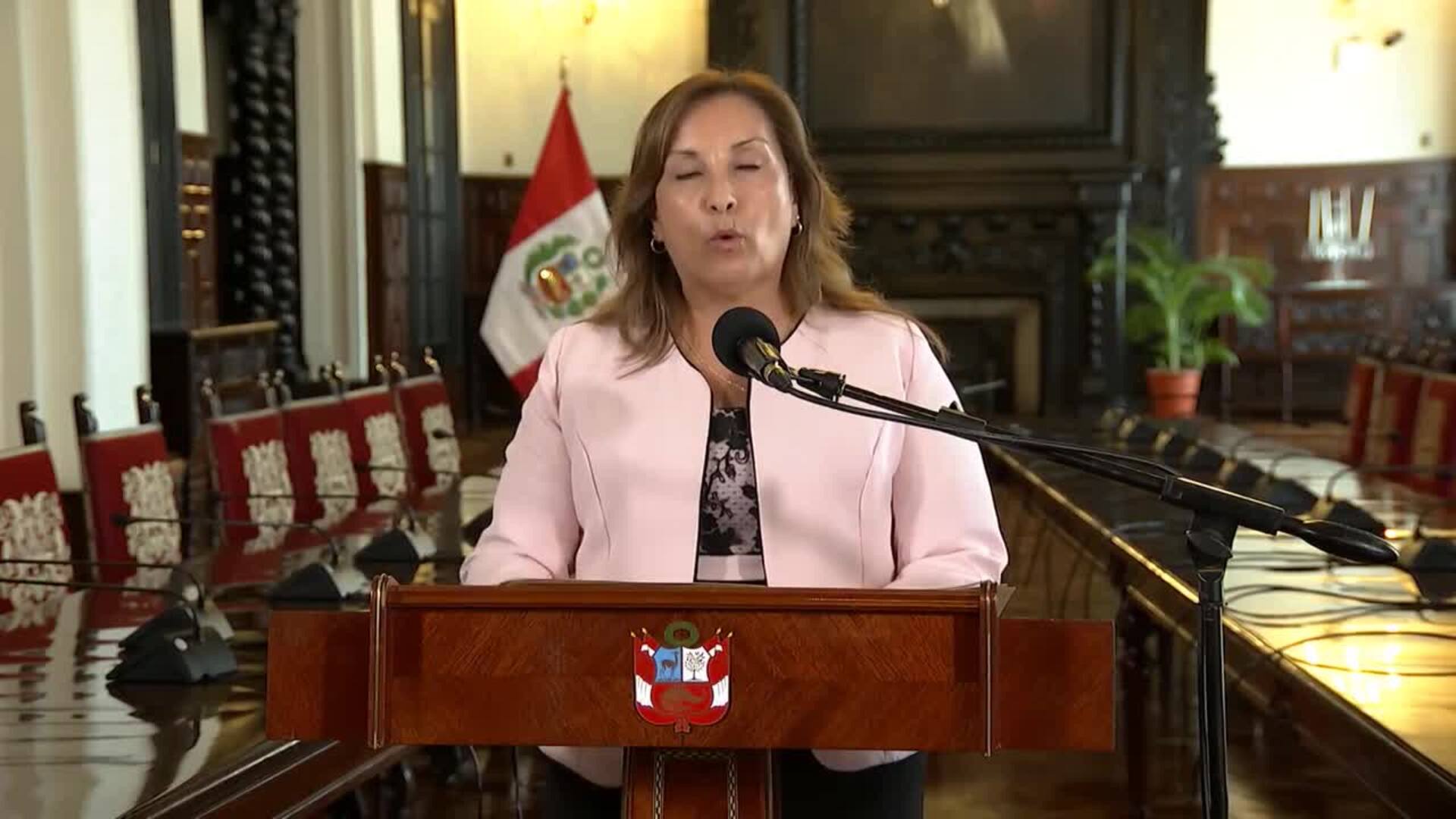 La Fiscalía de Perú registra la casa de Dina Boluarte en el marco del