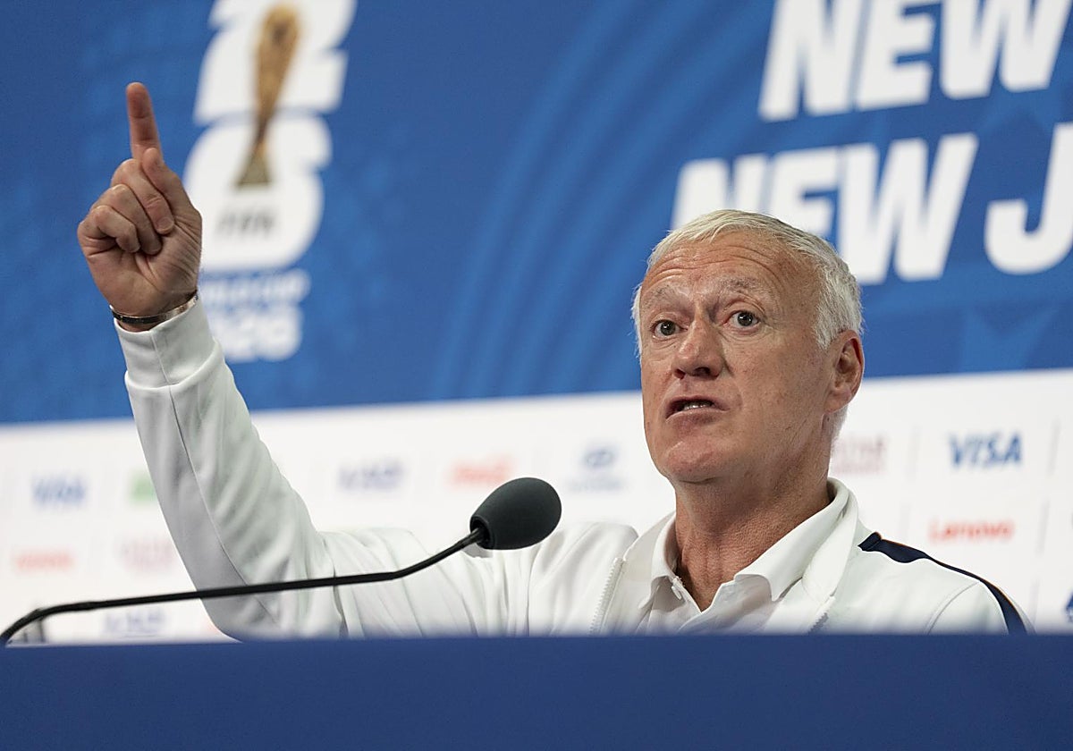 Deschamps mete presión desde el primer minuto: «España es la favorita absoluta»