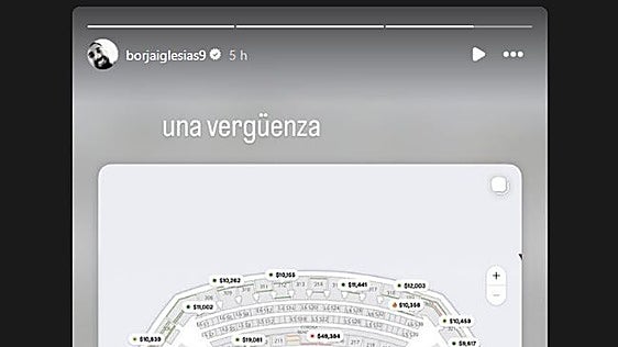 Borja Iglesias alza la voz por el precio de las entradas de la final del Mundial: «Una vergüenza»
