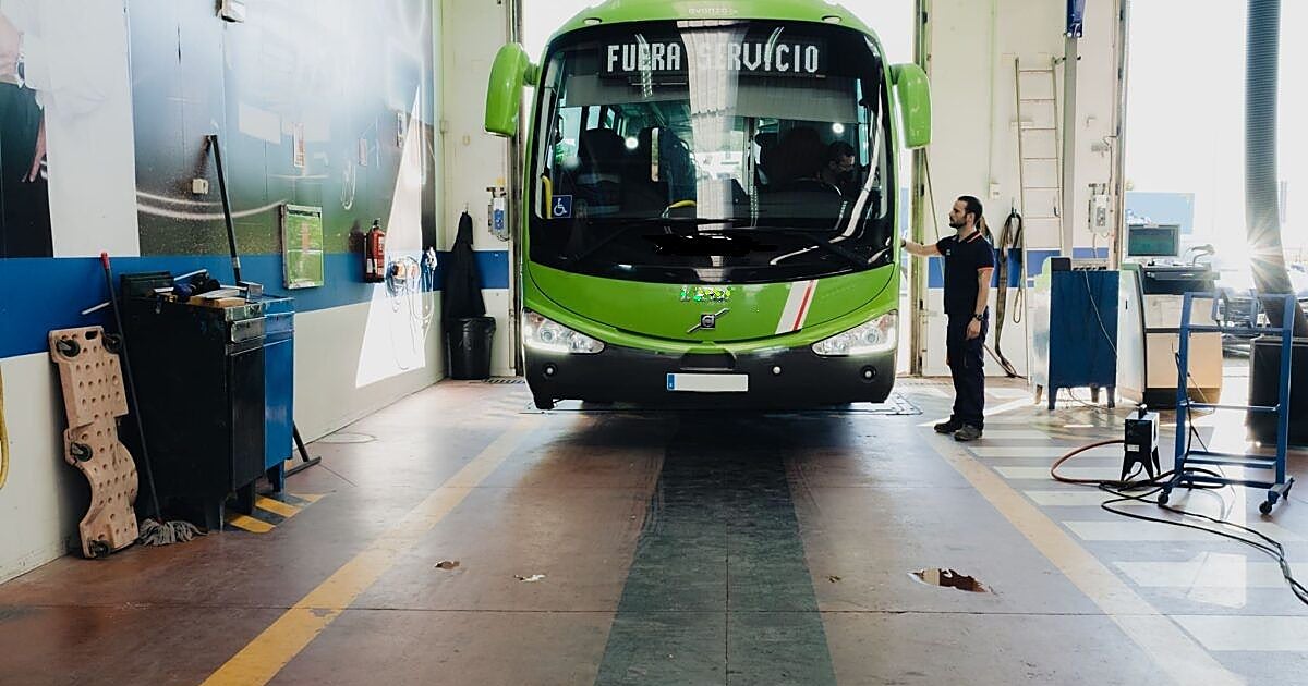 Los autobuses son los vehículos con más defectos graves en la ITV