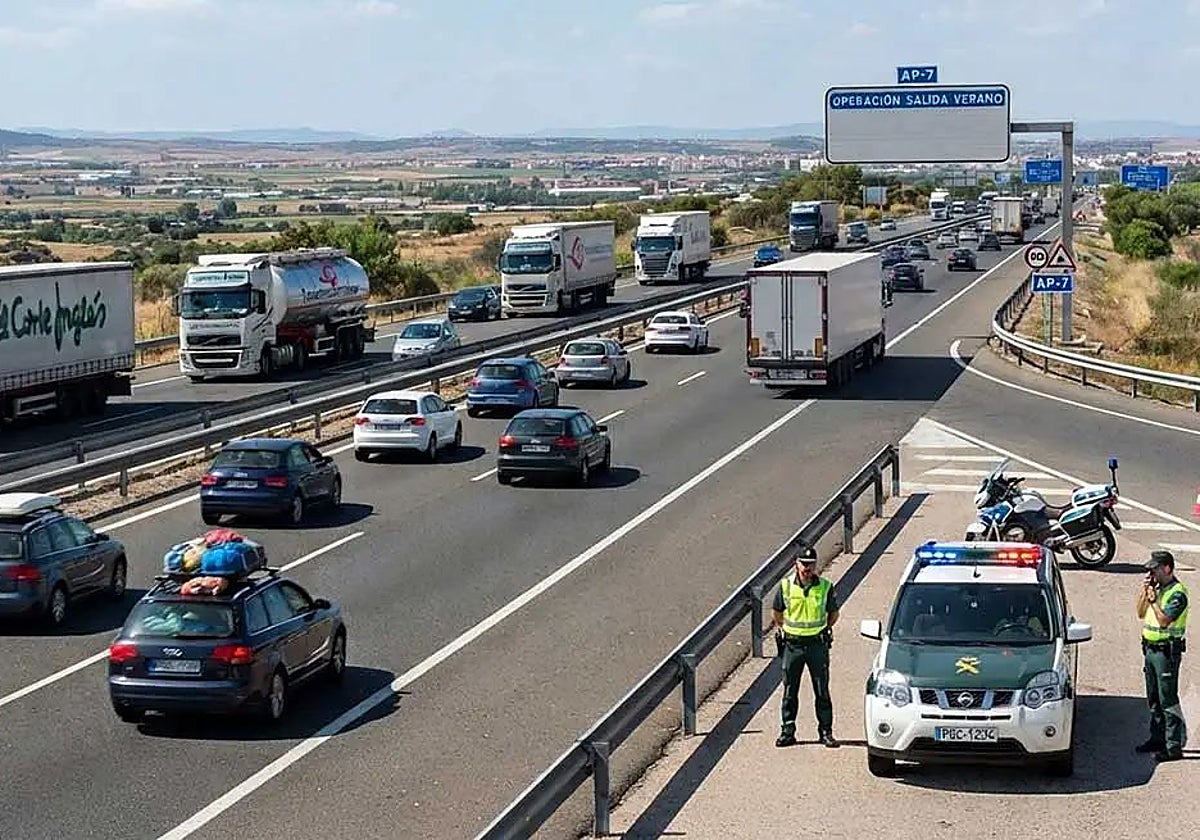La DGT despliega su mayor operativo del verano ante una previsión de 5,6 millones de desplazamientos