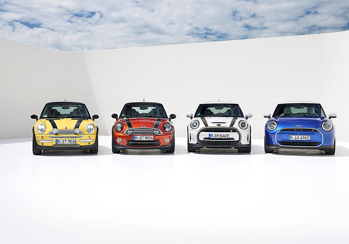Del original de 1959 al icono digital: 25 años de diseño MINI en el Grupo BMW