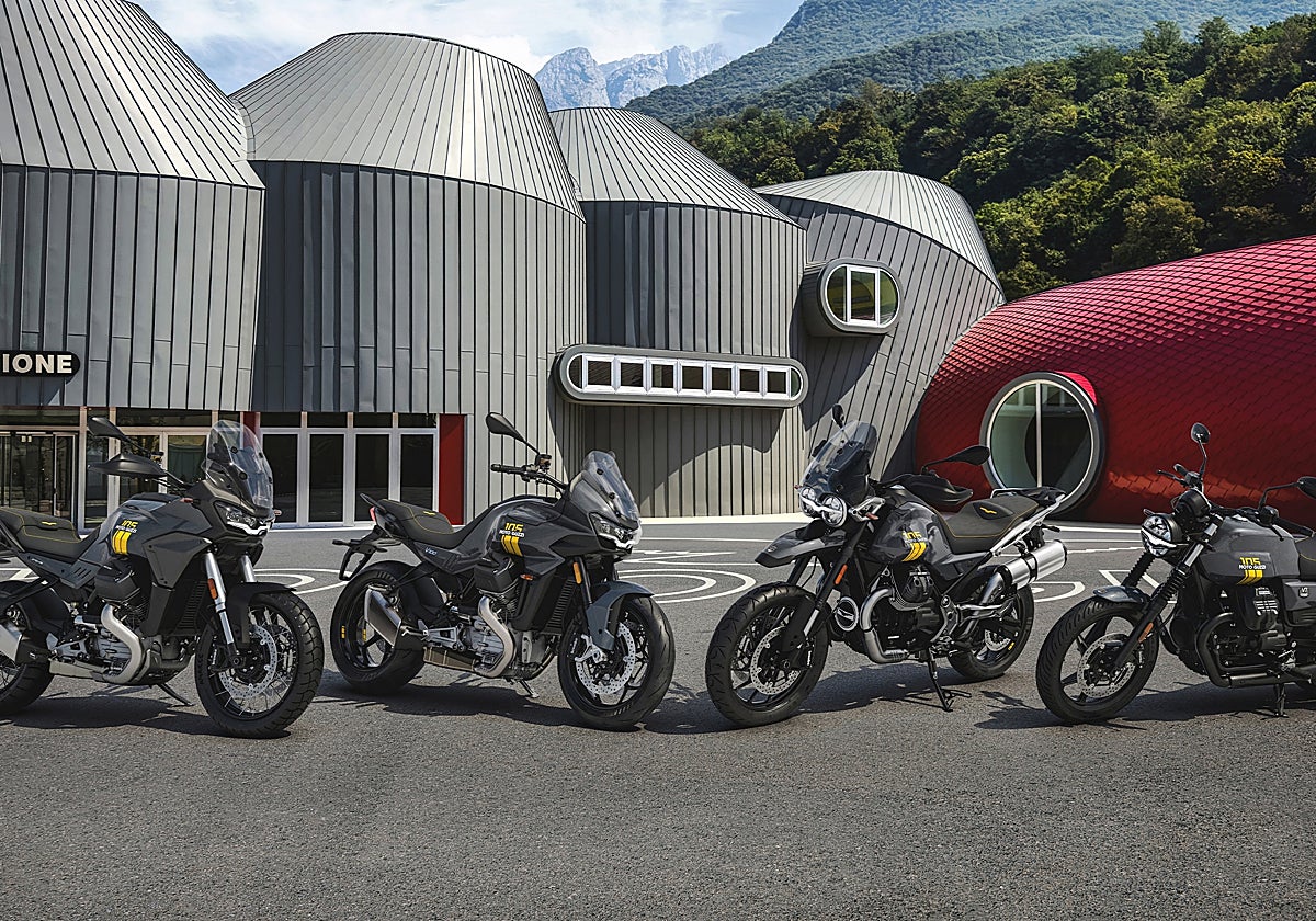 Moto Guzzi celebra sus 105 años con una edición especial inspirada en su nueva sede de Mandello