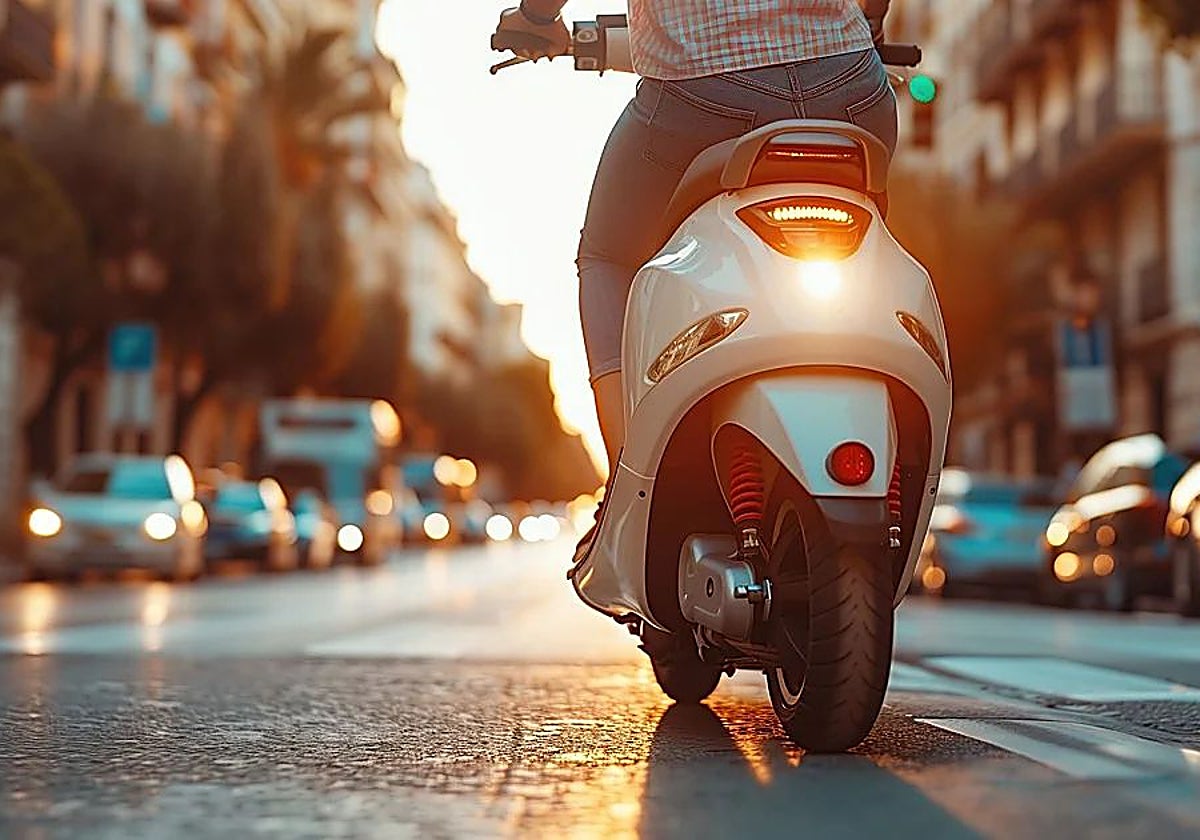 Circular en moto