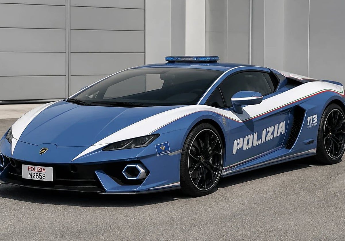 Así es el nuevo Lamborghini de la Policía Italiana: un superdeportivo híbrido de 920 CV