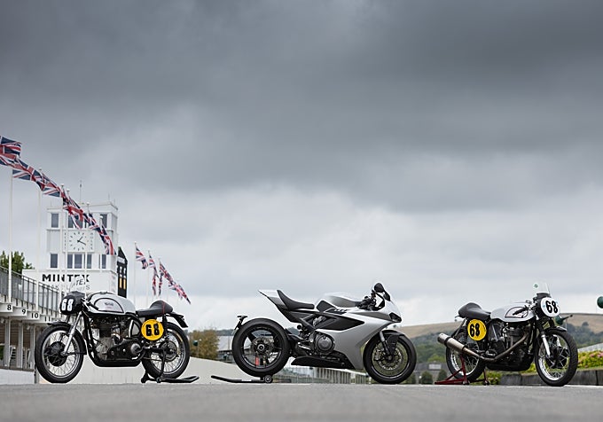 Norton regresó al Goodwood Revival con una Manx 30M «Long Stroke»