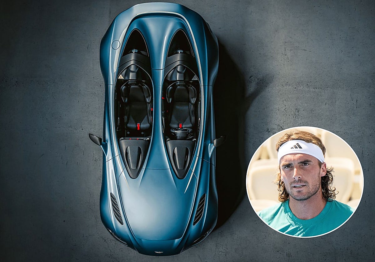 El nuevo coche del tenista Tsitsipás que cuesta un millón de euros