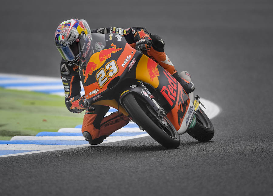 El francés Johann Zarco logró la 'pole' de MotoGP en el circuito de Motegi, por delante del italiano Danilo Petrucci y el español Marc Márquez.