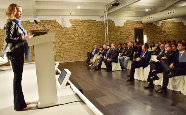 Una conferencia en las 'VII Jornadas Futuro en Español'. 