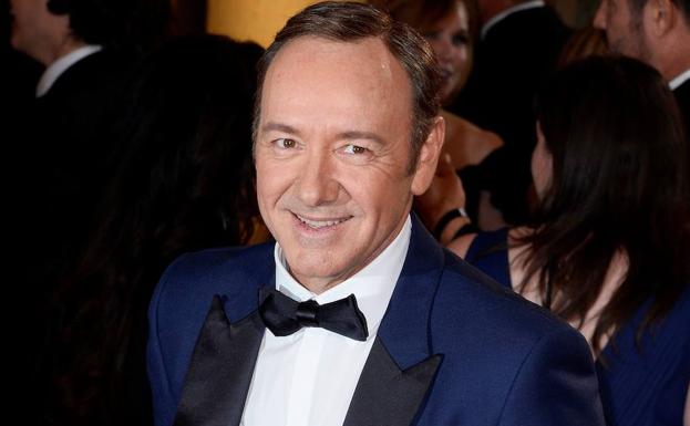 Spacey llega a una gala de los premios Óscar. 