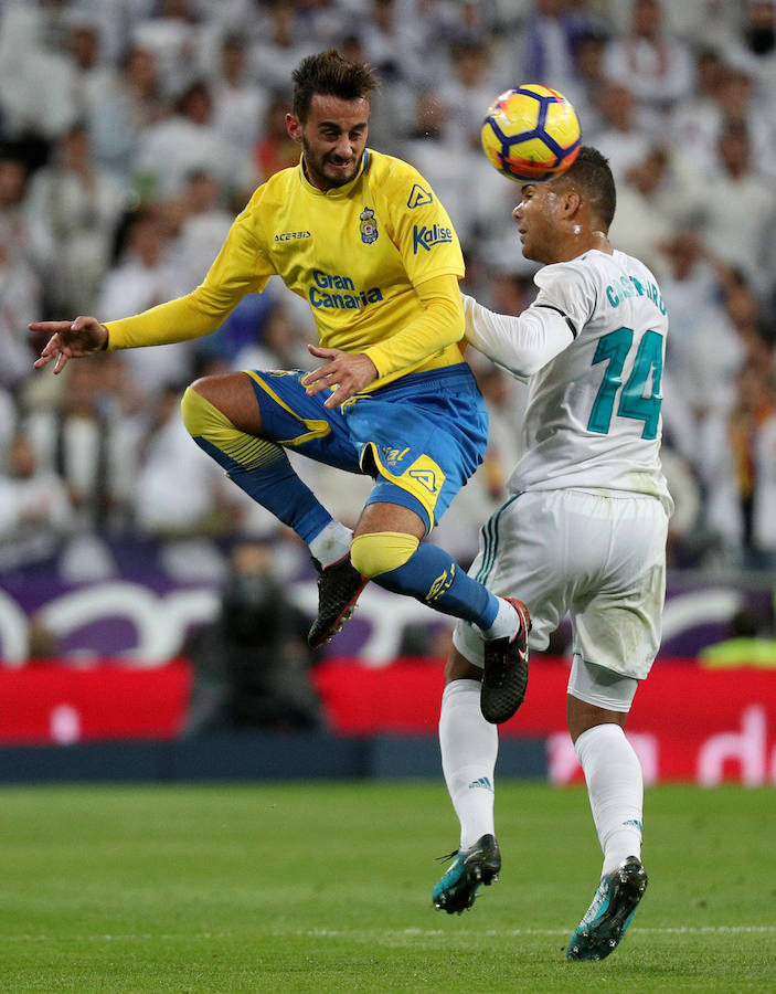 El Real Madrid trata de reencontrarse con la victoria en el Bernabéu tras dos derrotas consecutivas en Liga y Champions. Las Palmas, cerca del descenso, quiere sumar para subir posiciones en la tabla. 