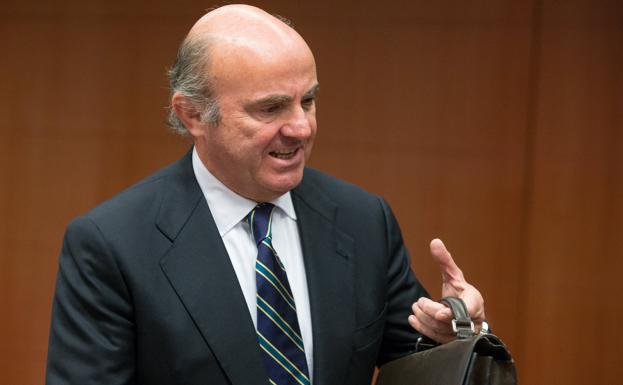 Luis de Guindos, ministro de Economía, Industria y Competitividad.