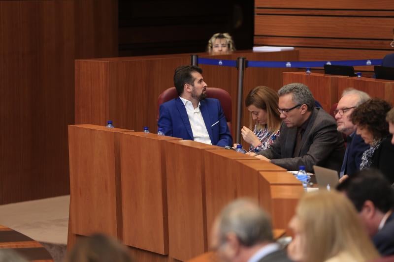 Debate en las Cortes de Castilla y León de las tres enmiendas de totalidad sobre el presupuesto para 2018