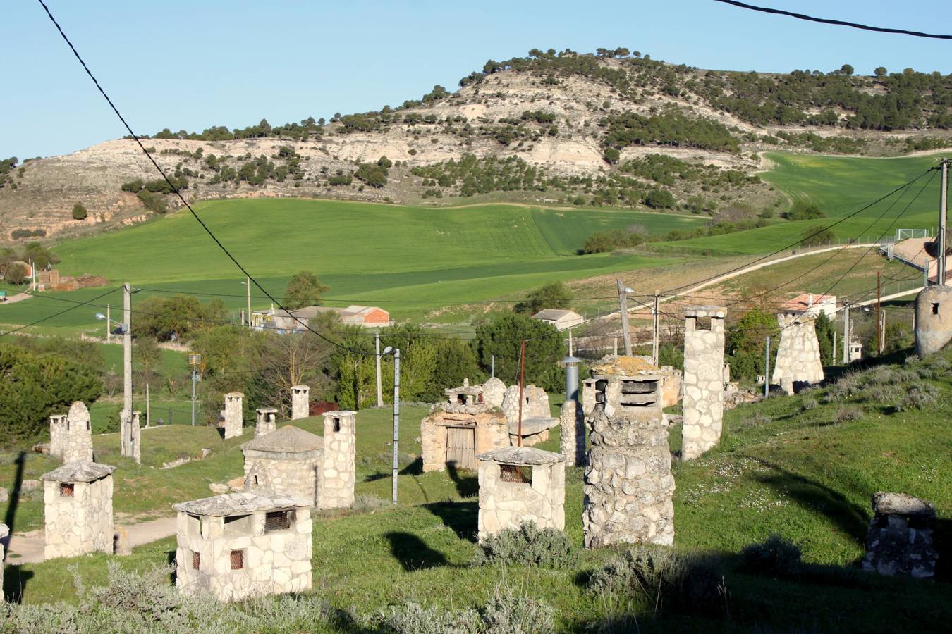 En plena preparación de los caldos, algunos vecinos han abierto las puertas de sus bodegas para que los visitantes puedan conocer esta arquitectura hipogea, tan característica en el Cerrato