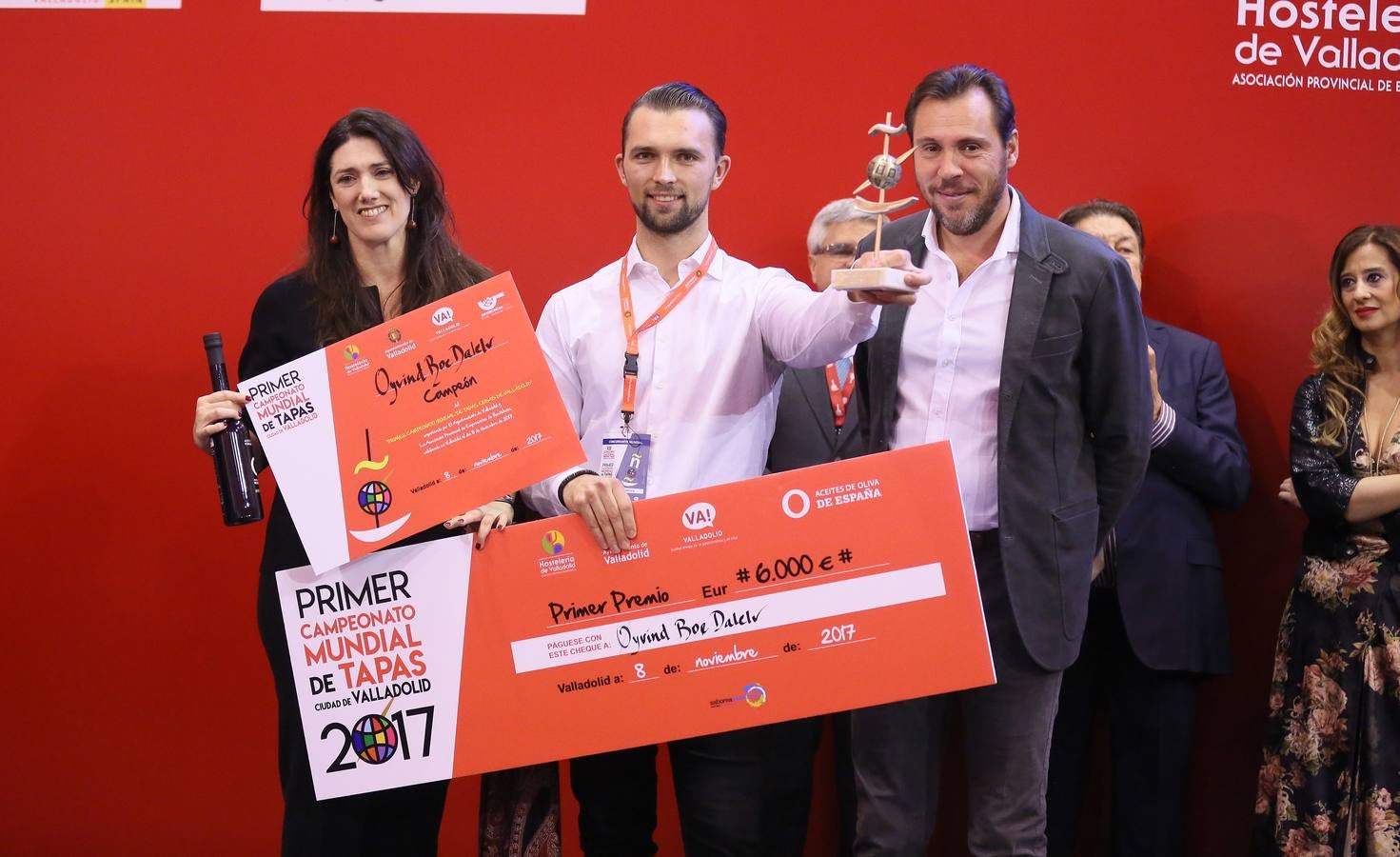 Entrega del Mejor Pincho de España 2017 y de los galardones del XIII Concurso Nacional de Pinchos y tapas Ciudad de Valladolid