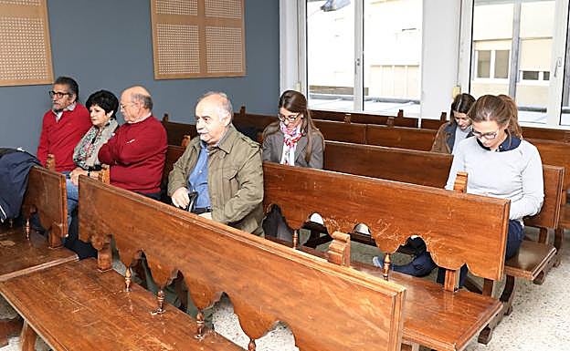 Público asistente a una de las sesiones del juicio de Gaspar Arroyo.