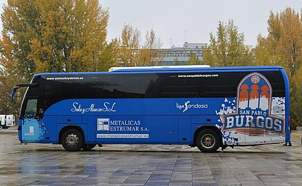 Nuevo autobús oficial del San Pablo Burgos
