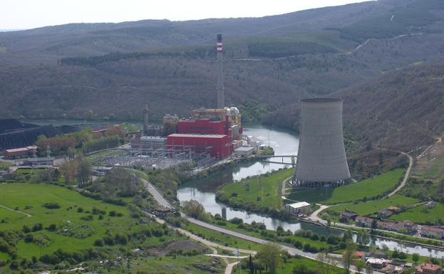 Central térmica de Velilla, en Palencia.