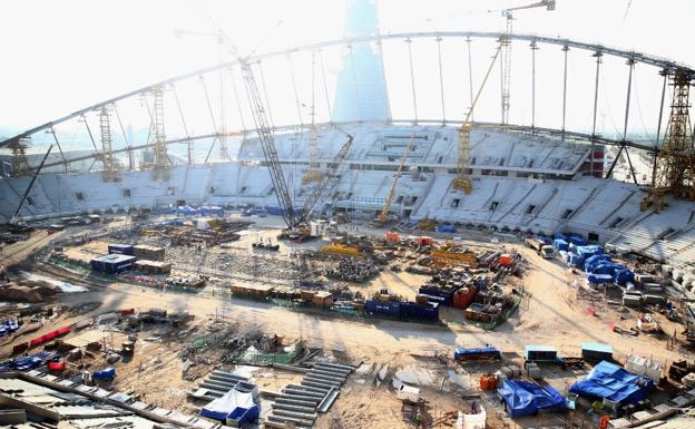 Khalifa international stadium de Doha, una de las sedes del Mundial de Catar 2022