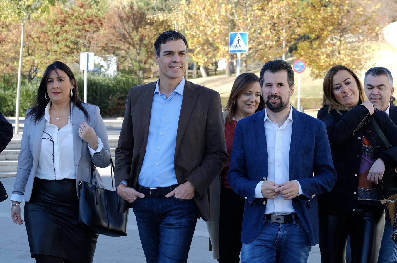 El secretario general del PSOE, Pedro Sánchez, ha avanzado que su partido irá «de la mano» con el PSC a la hora de tejer pactos de Gobierno tras las elecciones catalanas del 21 de diciembre