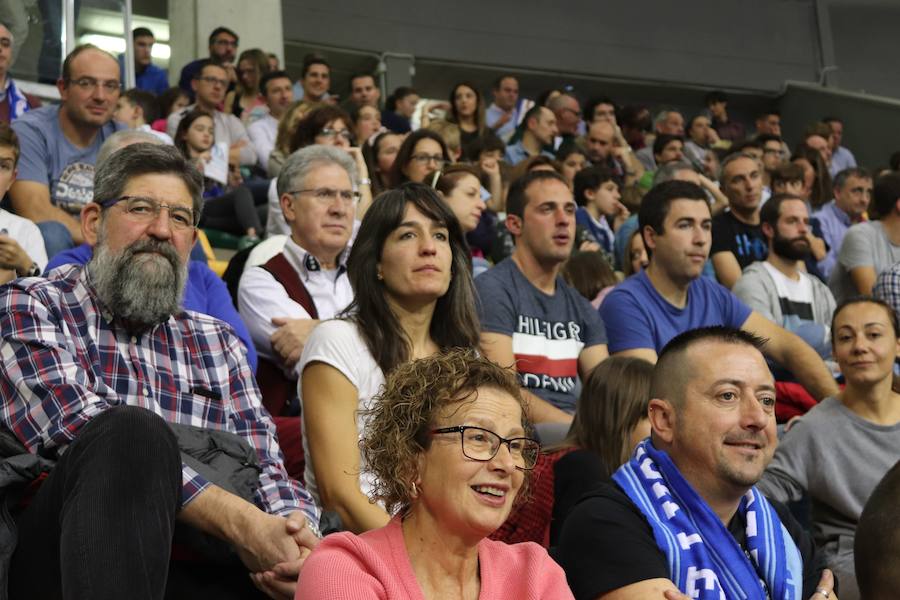 Un Coliseum lleno hasta la bandera volvió a vibrar con el San Pablo Burgos, a pesar de la derrota frente a Baskonia